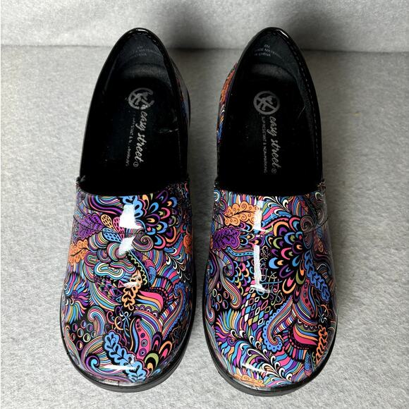 Easy Works by Easy Street Tiffany Medical Dental Chef Baker Clog New Size 6 - Picture 6 of 7